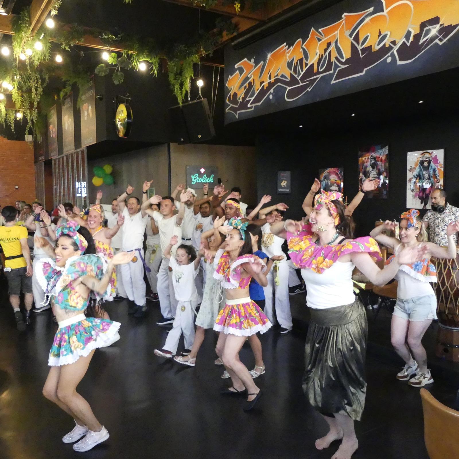 Un atelier samba pour tous, des enfants aux plus âgés !